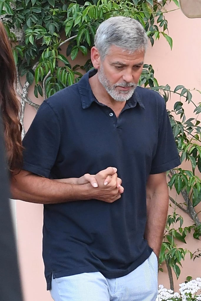 George and Amal Clooney Holding Hands in Italy June 2018