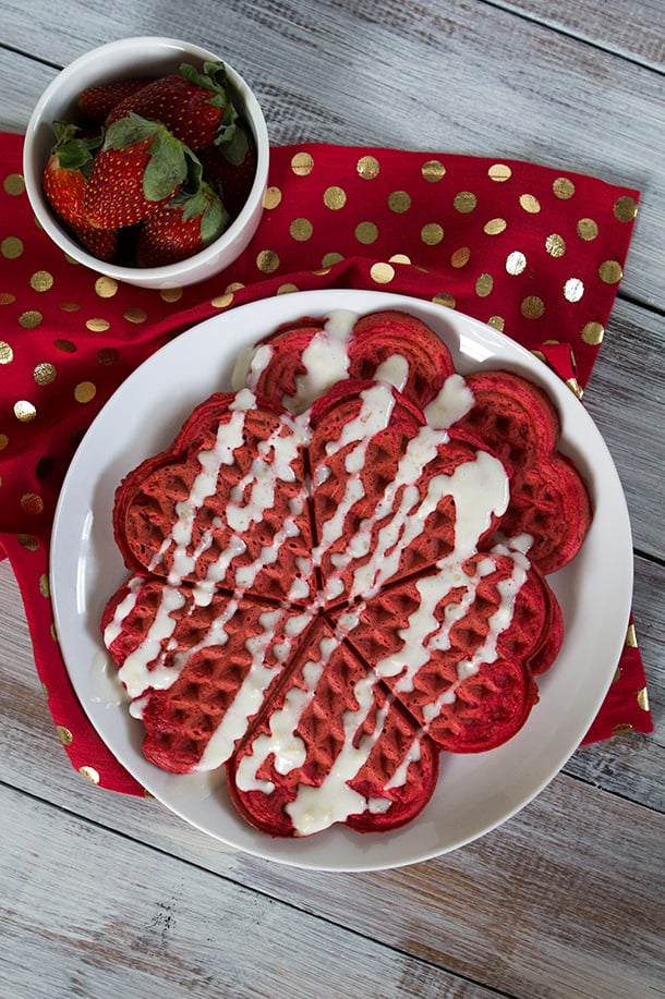 Red Velvet Waffles