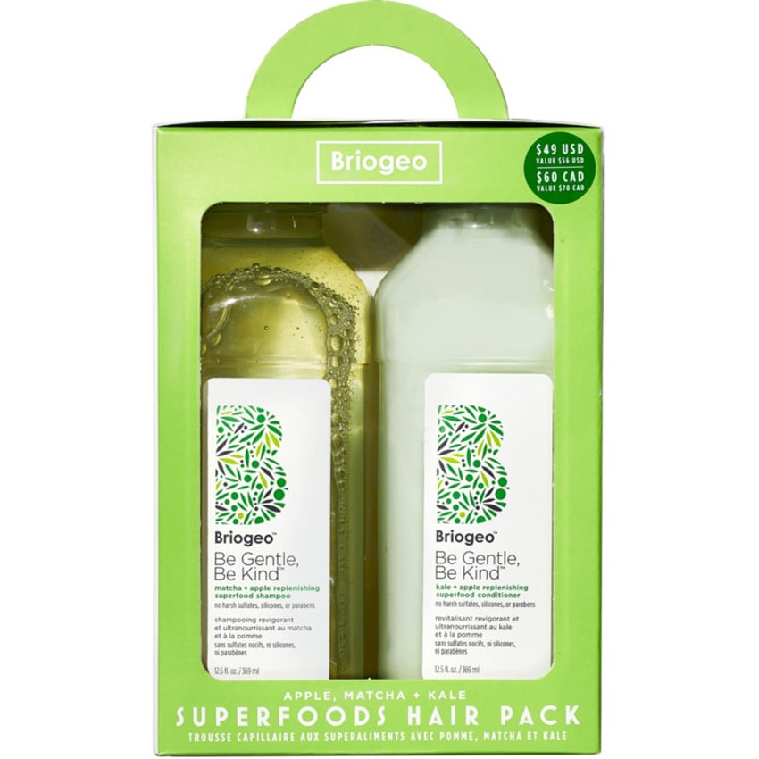 Briogeo Superfoods Apple, Matcha + Kale Replenishing Shampoo + Conditioner Duo