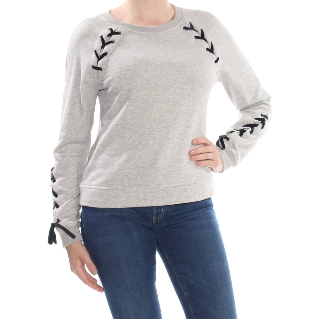 Jessica Simpson Kiana Lace-Up Sweatshirt