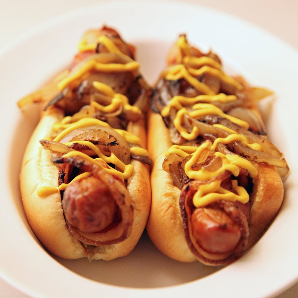 BaconWrapped Hot Dogs Easy Cheap Dinner Recipes POPSUGAR Food Photo 66