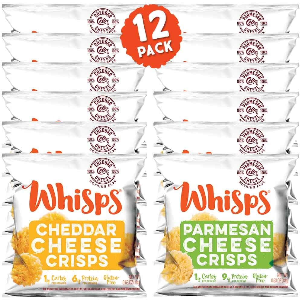 Whisps Cheese Crisps The Best LowCarb, LowCalorie Snacks POPSUGAR