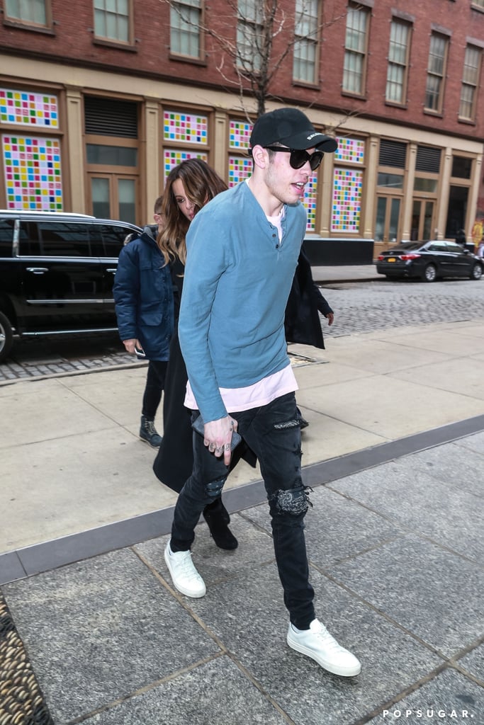 Pete Davidson and Kate Beckinsale Holding Hands March 2019