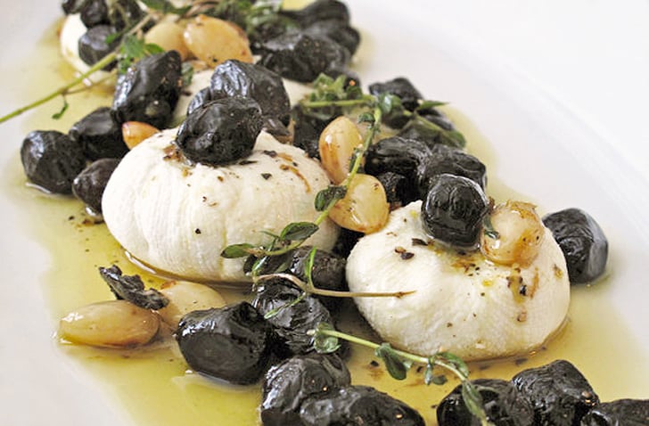 Marinated Goat Cheese With Olives