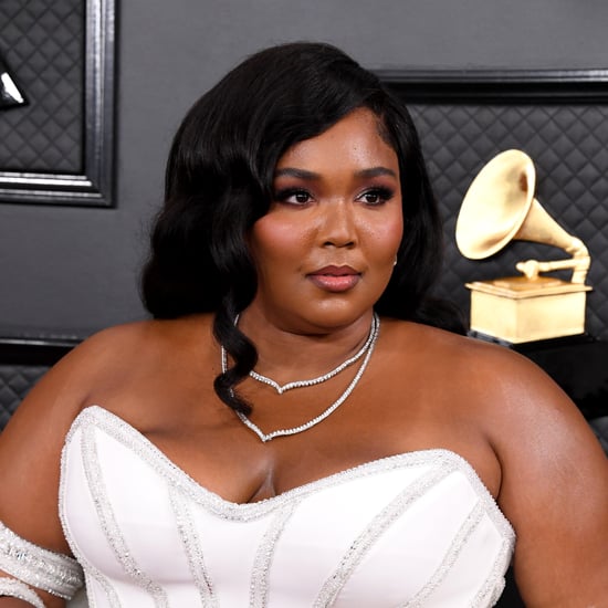 Lizzo's White Diamond Nail Art at the Grammys 2020
