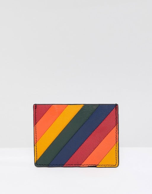 Warehouse Rainbow Paneled Card Holder