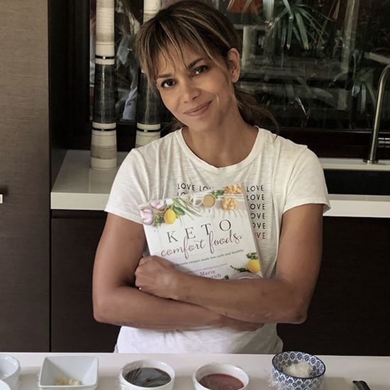 Halle Berry's Keto Bourbon Chicken on Instagram Live