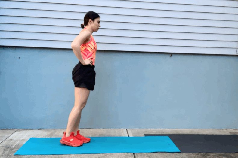 Circuit 2, Exercise 1: Alternating Lunge Push Away