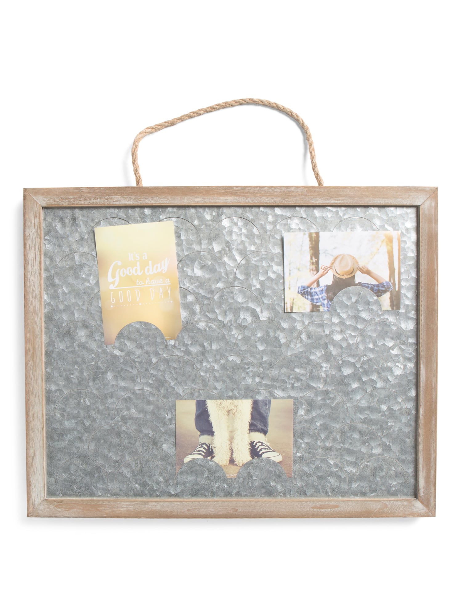 Galvanized Metal Scalloped Wall Art Refresh Your Living Space