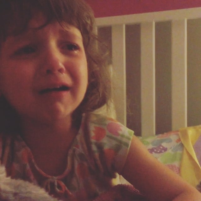 When she was sad that her dad threw out the rest of the creamed corn.