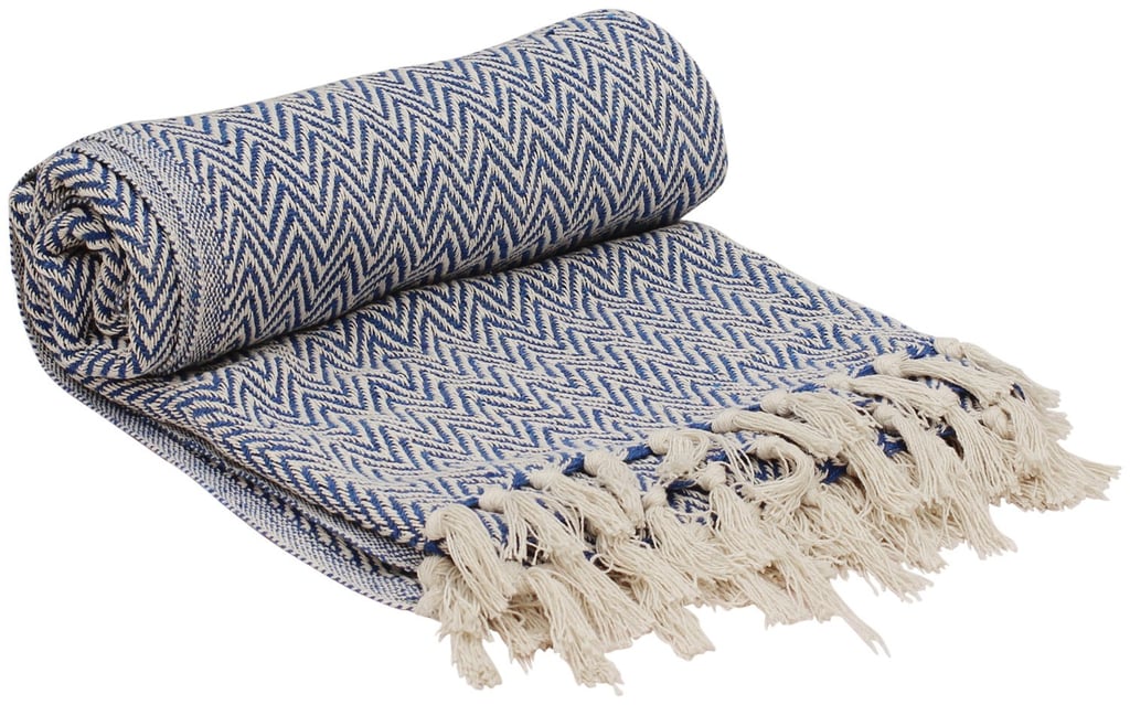 Reversible Chevron Throw Blanket With Tassels Best Home Decor From