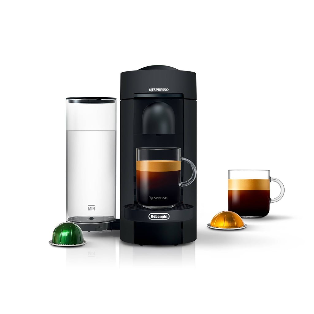 An Espresso Maker: Nespresso VertuoPlus Coffee and Espresso Machine by DeLonghi