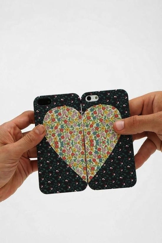 Declare your undying love for one another with this set of besties iPhone cases ($25).