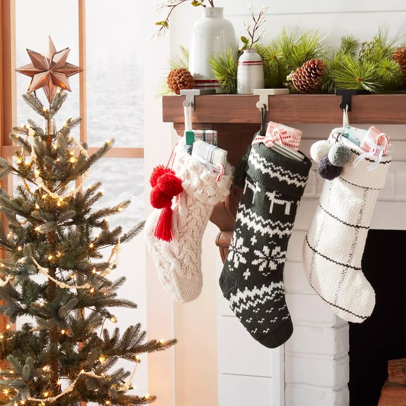 The Holiday Aisle Holiday Wishes Wishing Tree Hand Towel, Black