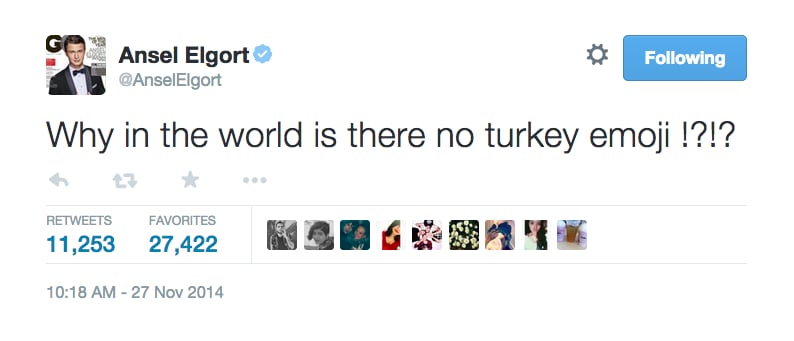 When He Threw Shade at Emoji