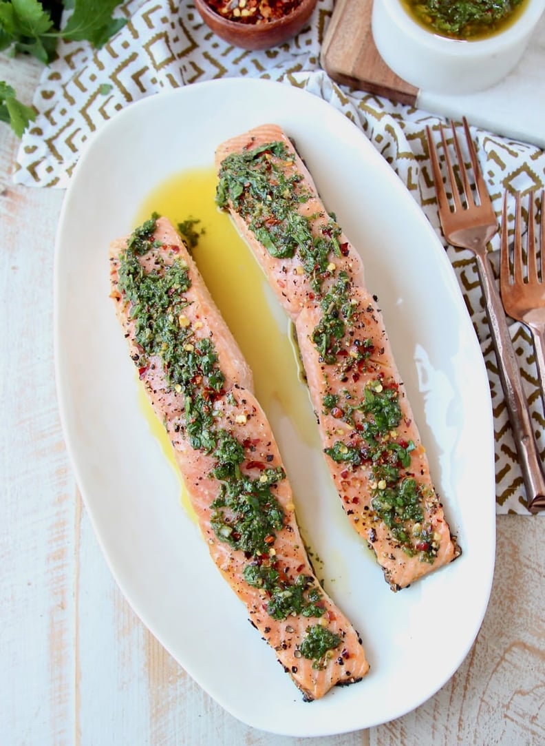 Chimichurri Grilled Salmon