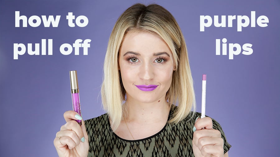 Purple Lipstick