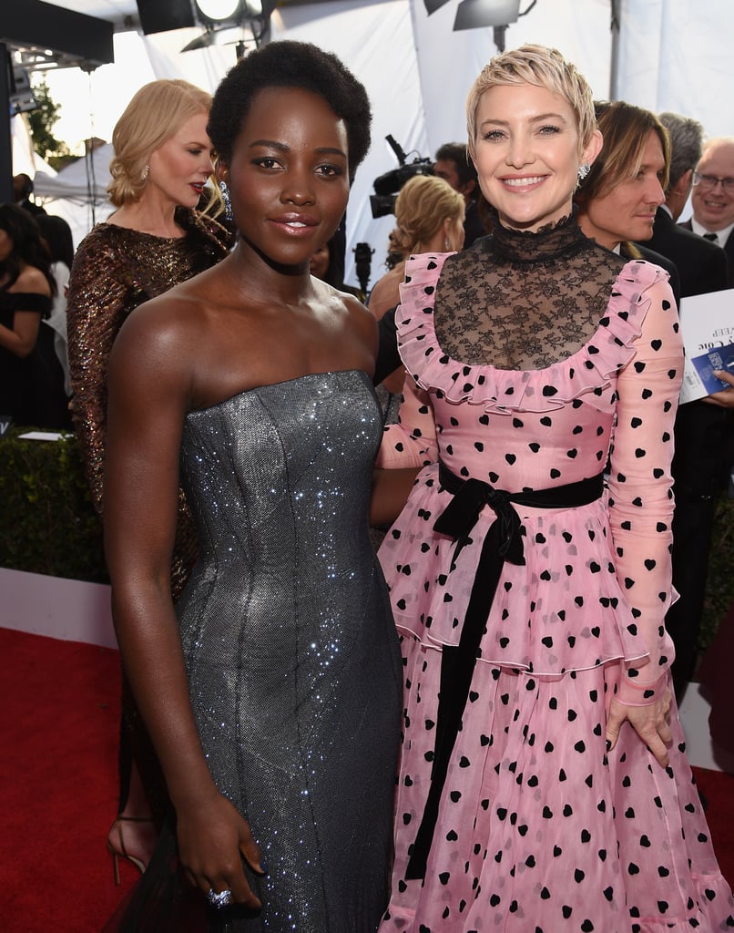 Pictured: Lupita Nyong'o and Kate Hudson