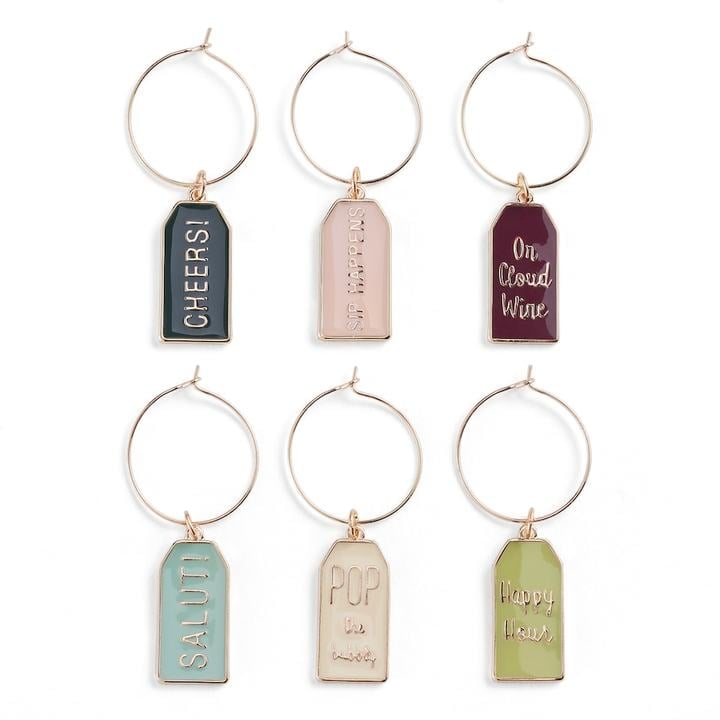 Lauren Conrad Happy Hour" Wine Charm Set