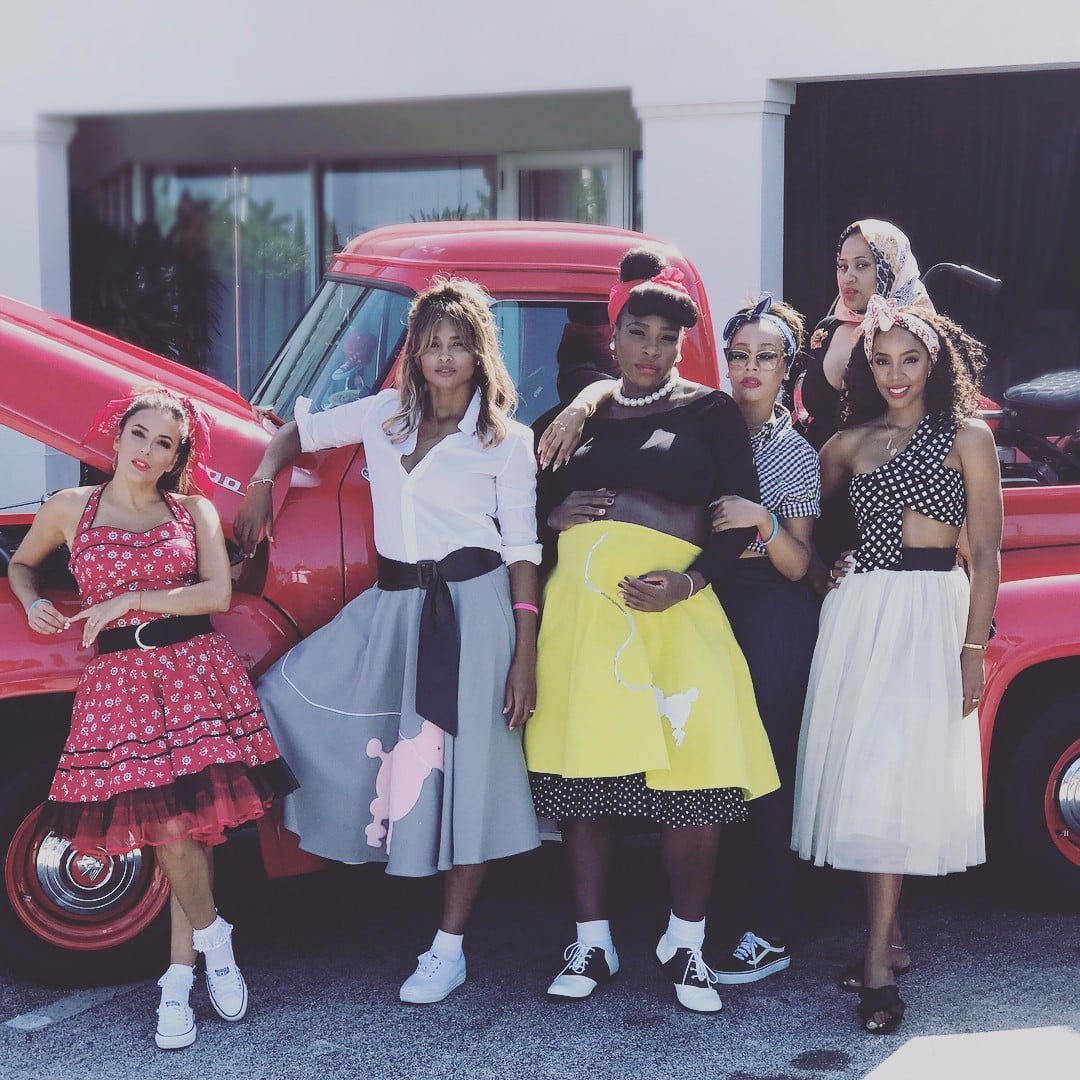 Serena Williams Baby Shower Pictures August 2017 Popsugar Celebrity