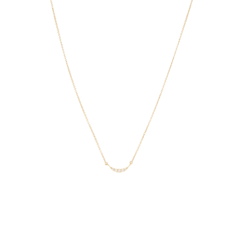 Mejuri Crescent Necklace