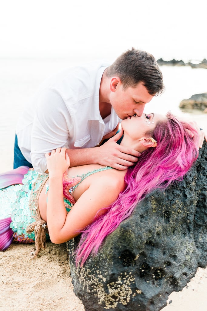 A Couple's Sexy Mermaid-Themed Photo Shoot