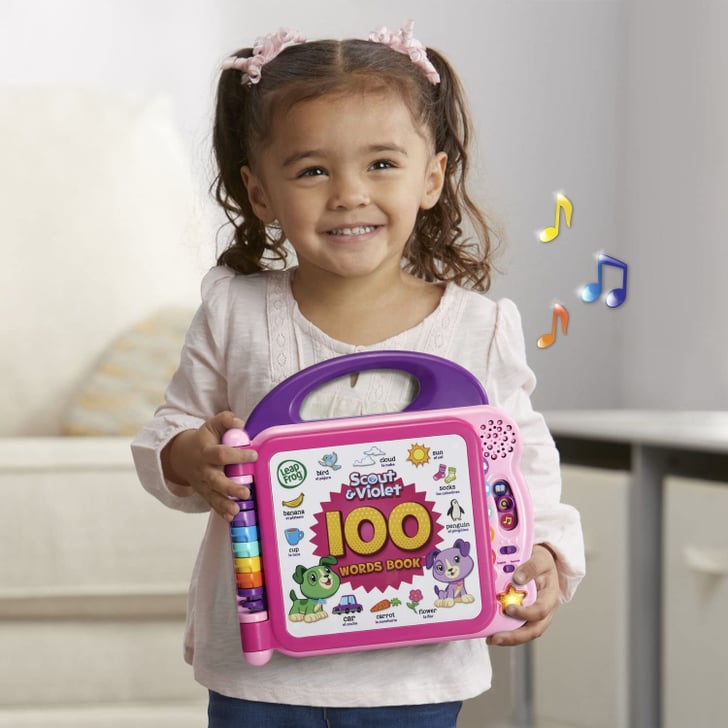 leapfrog scout and violet 100 words book pink
