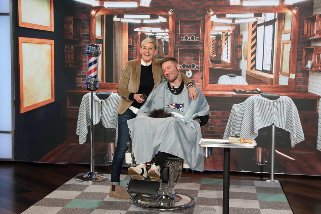 The Results of Ellen Shaving Julian's Beard