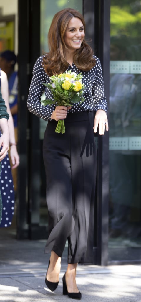 Kate Middleton Laughing With Little Girl at Sunshine House