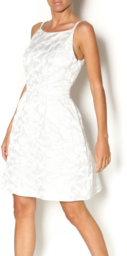 Kensie White Butterfly Dress ($99)
