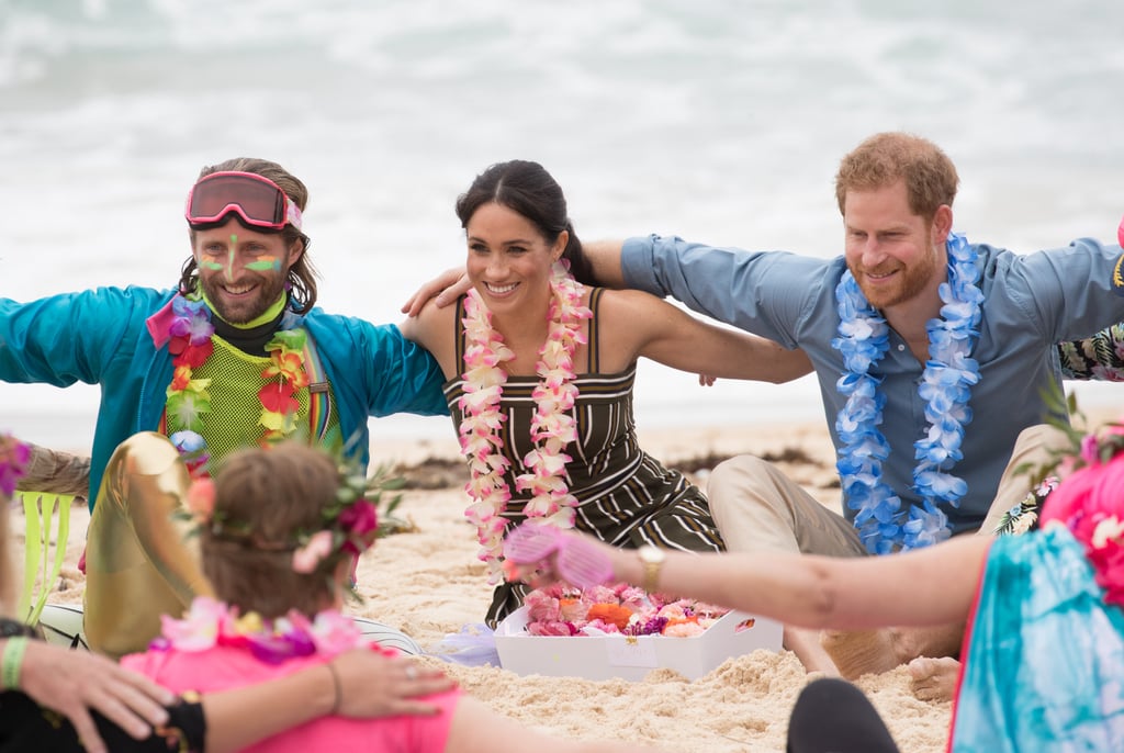 Prince Harry Talking Mental Health on Bondi Beach