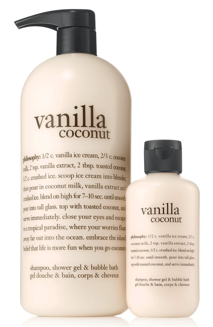 Philosophy Vanilla Coconut Shampoo, Shower Gel & Bubble Bath Duo Best
