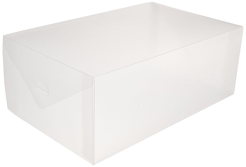 Greenco Clear Foldable Shoe Storage Boxes