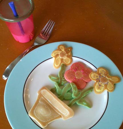 Flowerpot Pancakes