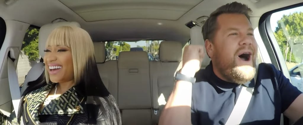 Watch Nicki Minaj Do Carpool Karaoke With James Corden