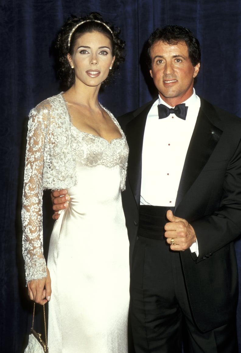 May 1997: Sylvester Stallone and Jennifer Flavin Get Married