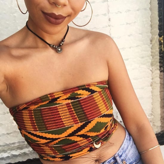 Mom Posing in Crop Top