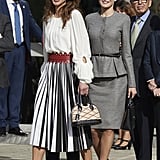 Louis Vuitton Malletage Alma BB Bag, Meet the Only Royal Queen With More  Designer Bags Than Kate Middleton