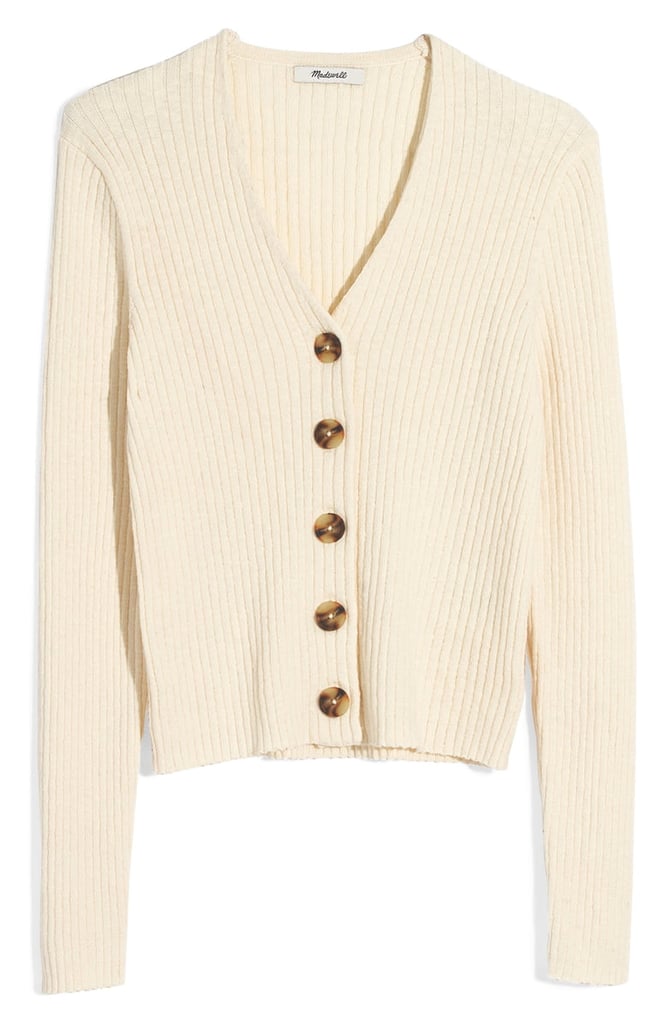 Madewell Shrunken Ribbed Cardigan