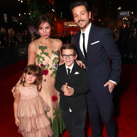 Diego Luna Brings Ex-Wife and Kids to the Rogue One Premiere