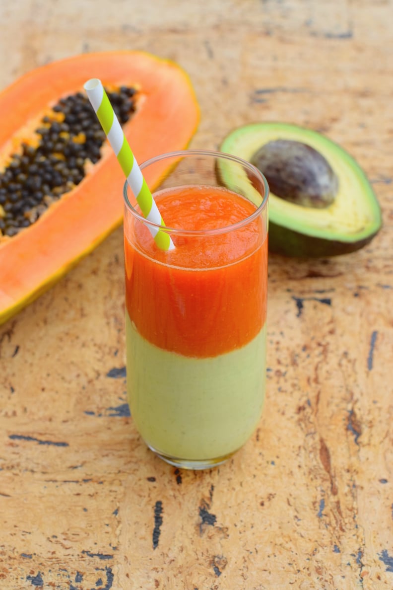 Papaya Avocado Smoothie