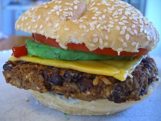 Spicy Black Bean Burgers