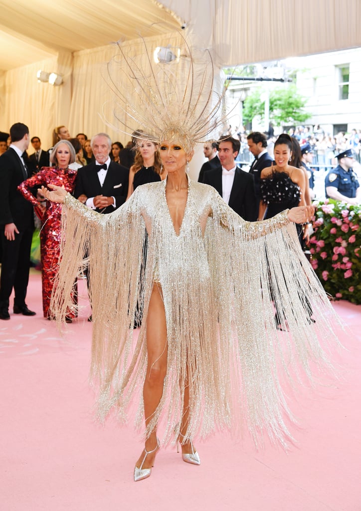 Celine Dion Oscar de la Renta Dress at the 2019 Met Gala