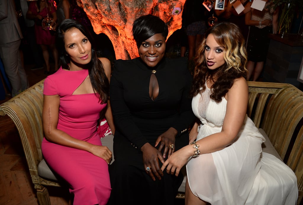 Padma Lakshmi mingled with Danielle Brooks and Dascha Polanco on Saturday.