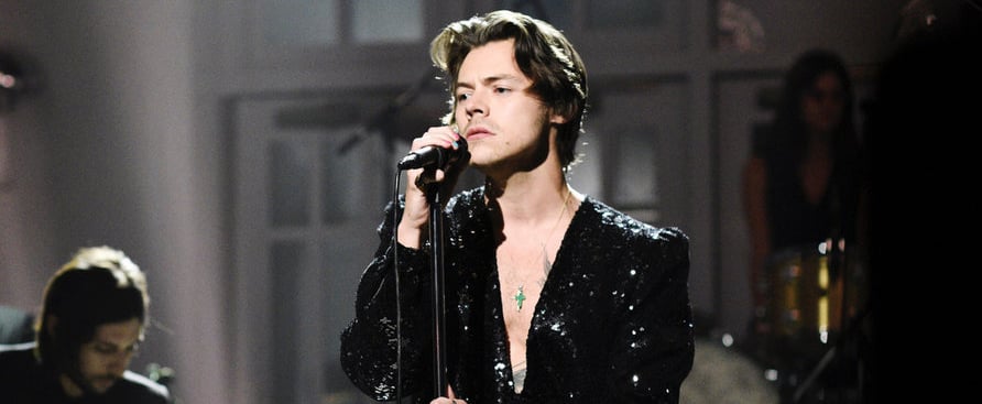 Harry Styles Sings "Lights Up" and "Watermelon Sugar" on SNL