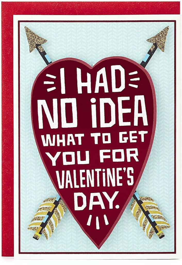 For Indecisive Ones: Hallmark Heart and Arrows Funny Valentine's Day Card