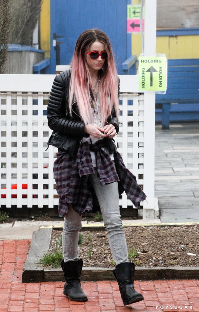 Amber Heard With Pink Hair | Pictures