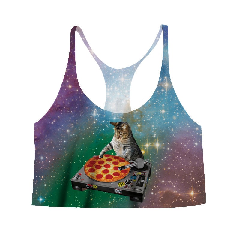 Indie Spacecat Crop Top ($35)