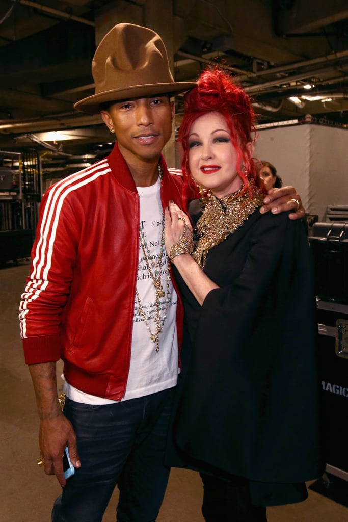 Pharrell, his hat, and Cyndi Lauper are all examples of things that just want to have fun.