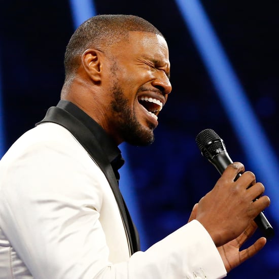 Jamie Foxx Singing National Anthem | Video
